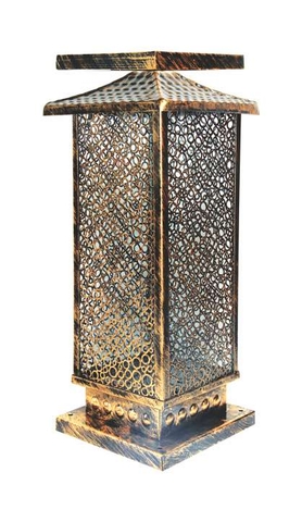 đèn trụ cổng sân vườn xi đồng