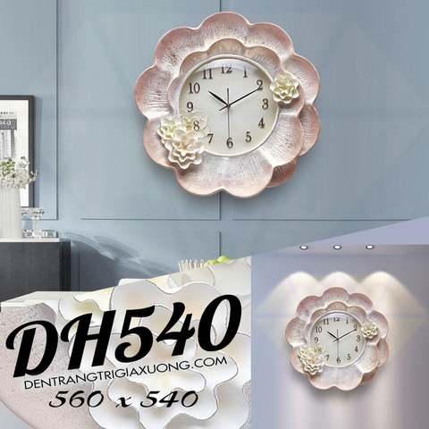 ĐỒNG HỒ TRANG TRÍ TREO TƯỜNG NGHỆ THUẬT DH540