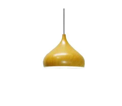 Đèn Thả Hợp Kim Giọt Nước Màu Gỗ Hiện Đại DTHD00034/1