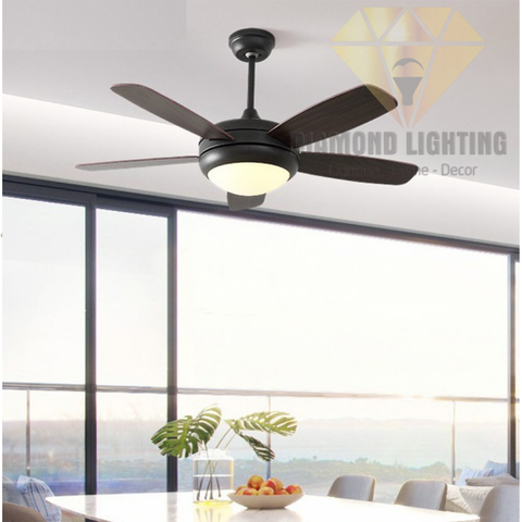 QUẠT TRẦN 5 CÁNH GỖ HIỆN ĐẠI - QT 6B11