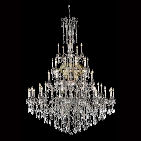 DIAMOND LIGHTING ĐÈN CHÙM NẾN PHA LÊ LUXURY CỔ ĐIỂN TRẮNG - CN 1916