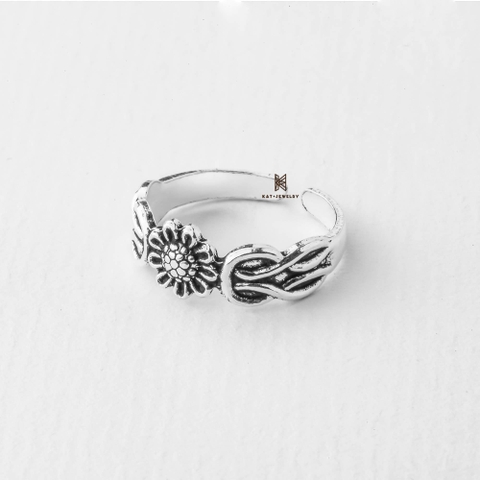 Nhẫn Bạc ALL RINGS - TR ONLY BIG DAISY FLOWER
