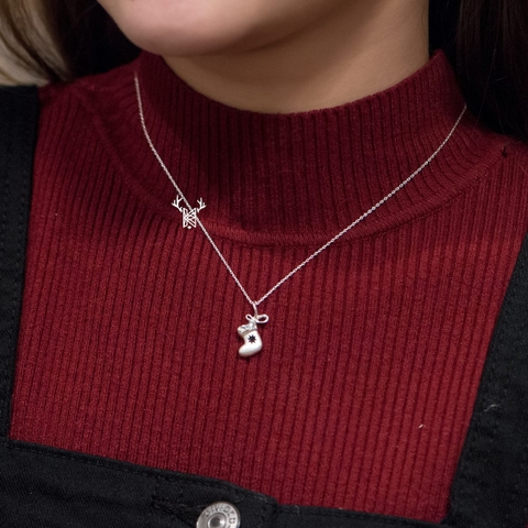 Dây Chuyền Bạc ALl PENDANTS - Túi vớ giáng sinh bạc 925 - bộ sưu tập trang sức bạc giới hạn mùa giáng sinh