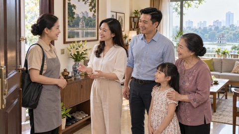 Tìm giúp việc tại Hà Nội: Kinh nghiệm chọn người phù hợp cho gia đình bạn