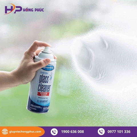Các loại hóa chất lau kính chuyên dụng tốt nhất