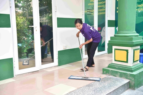 Những người giúp việc tại Hồng Phúc vô cùng tận tâm