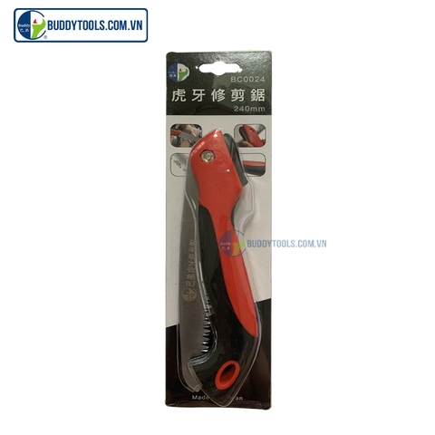 Cưa Xếp Cán Đỏ 240mm  - Buddy Tools