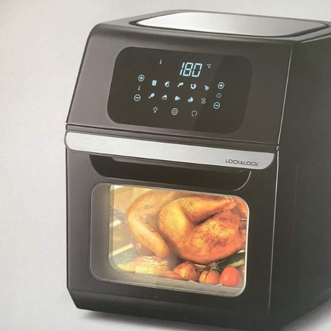 Nồi Chiên Không Dầu 12L chính hãng Lock&Lock - EJF696BLK.