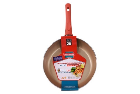 Chảo Chống Dính Đáy Từ Sunhouse SFP28MA Mama 28 cm
