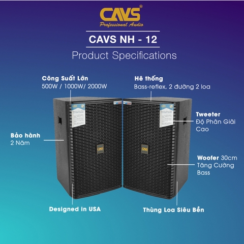 Loa CAVS NH12