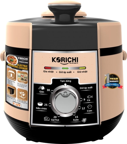NỒI ÁP SUẤT ĐIỆN ĐA NĂNG KORICHI KRC-1950