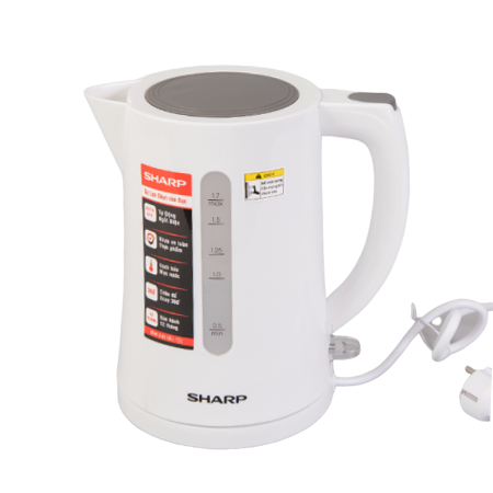 ấm Siêu Tốc SHARP EKJ-17VPS-WH 1,7 lít