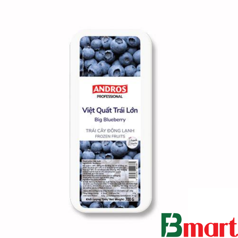 Việt quất trái lớn đông lạnh / Frozen Big Blueberry 700g