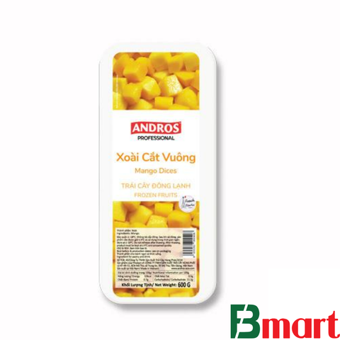 Xoài cắt vuông đông lạnh/ Frozen Mango dices 600g