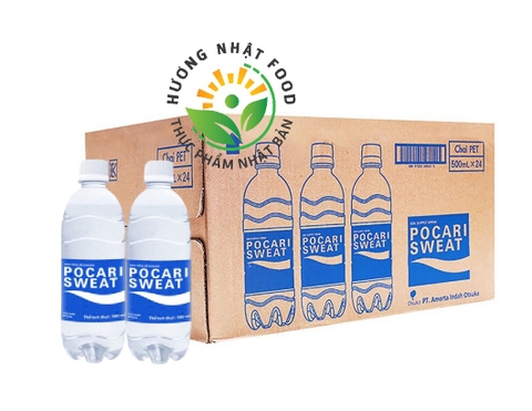 THÙNG 24 CHAI TIẾT KIỆM - NƯỚC ĐIỆN GIẢI POCARI SWEAT NHẬT BẢN 500ML