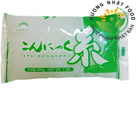 BÚN SIRATAKI NHẬT BẢN 250G - Bún Nưa Nguyên Liệu Tự Nhiên 100%