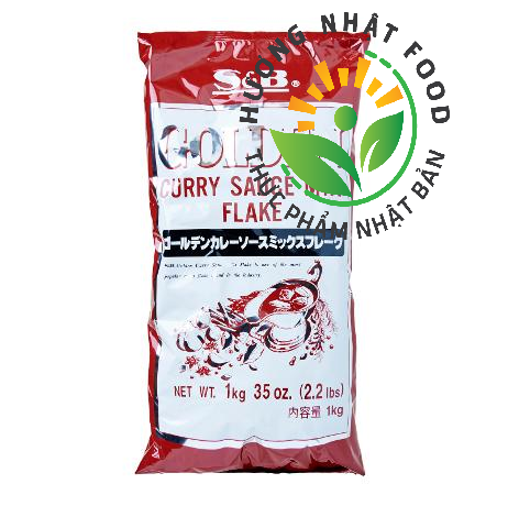 CÀ RI GOLDEN CURRY NHẬT BẢN 1KG - DẠNG VIÊN VỊ CAY VỪA