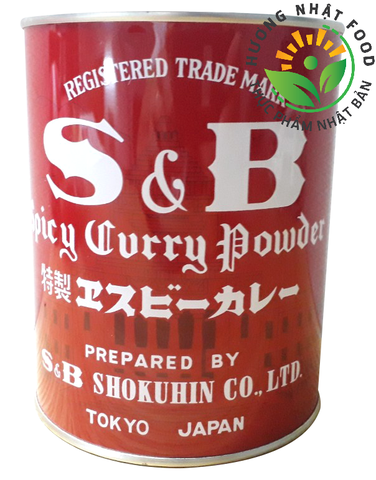 BỘT CÀ RÌ SPICY CURRY POWDER S&B VỊ CAY NỒNG 400G