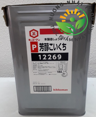 NƯỚC TƯƠNG ĐẬM KIKKOMAN 18 LÍT - THÙNG LỚN TIẾT KIỆM