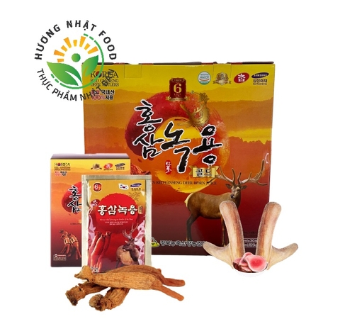 NƯỚC HỒNG SÂM NHUNG HƯƠU GYEONGBUK KOREA (30 gói x 70ml)