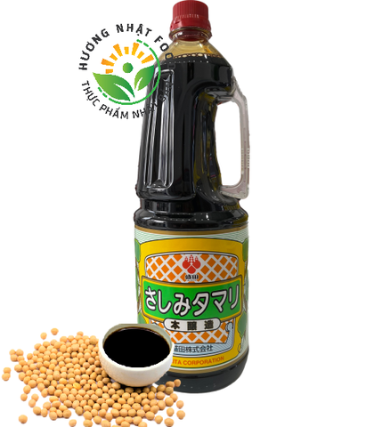 NƯỚC TƯƠNG TAMARI  NHẬT BẢN 1.8L - Loại tương Organic số 1 Nhật Bản