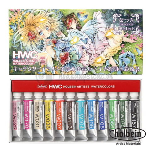 Holbein Limited x Natsuki 12 màu 5ml