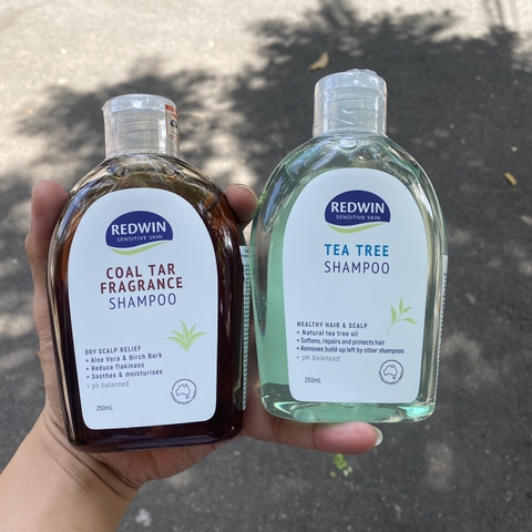 Hai loại dầu gội Redwin