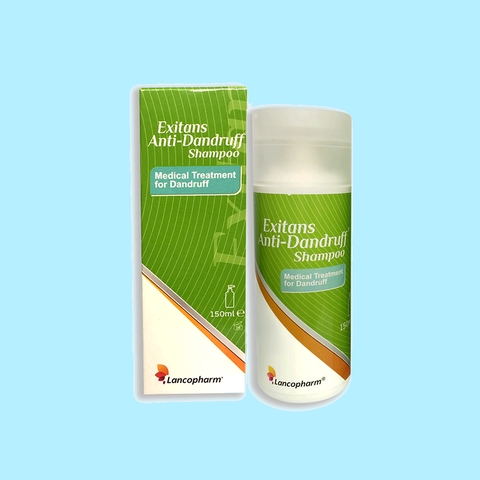 Dầu Gội giảm gàu và ngứa Lancopharm Exitans Anti Dandruff Shampoo 150ml
