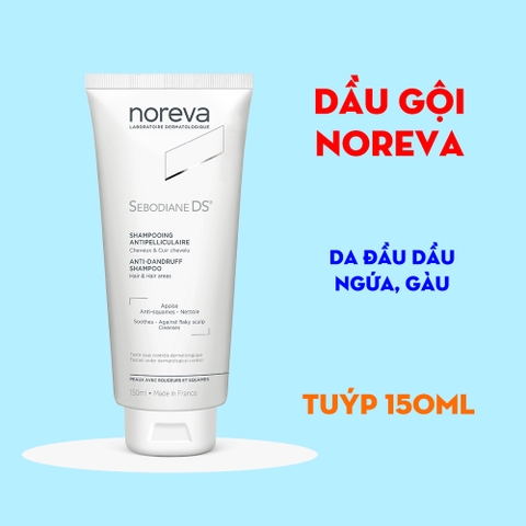 Dầu gội Noreva Sebodiane DS Anti Dandruff Shampoo 150ml - Giảm gàu, giảm ngứa