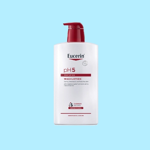 Sữa tắm dạng gel pH5, cho da nhạy cảm (có mùi) Eucerin pH5 Washlotion 1000ml