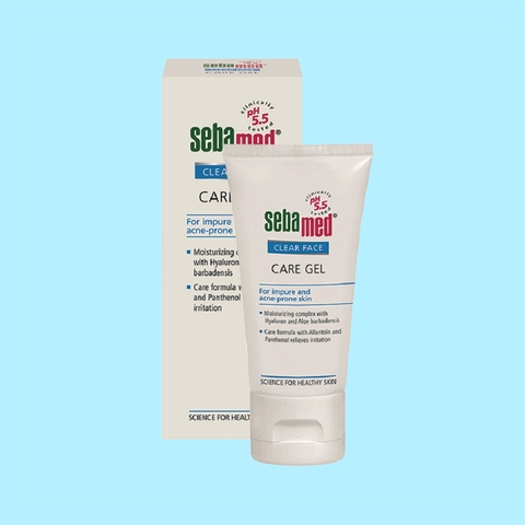 Gel dưỡng ẩm, mờ thâm mụn Sebamed pH5.5 Clear Care Gel 50ml