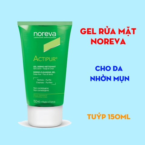 Gel Rửa Mặt Noreva Actipur Dermo Cleansing Gel 150ml - cho da nhờn mụn