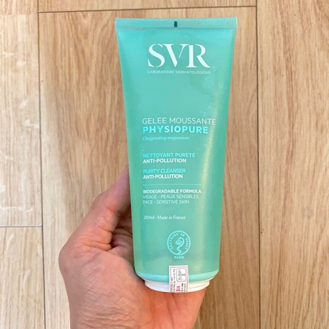 Gel rửa mặt dành cho da nhạy cảm SVR Physiopure Gelée Moussante 200ml