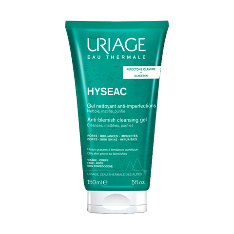 Gel rửa mặt Uriage Hyseac Gel Nettoyant Anti Imperfections 150ml - dành cho da dầu, mụn da hỗn hợp