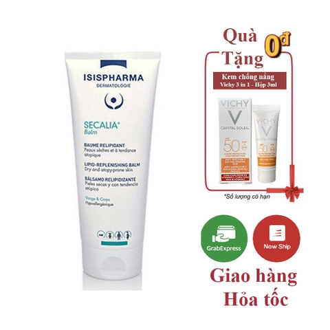 Kem dưỡng da, giảm khô da ISIS Pharma Secalia Balm 200ml