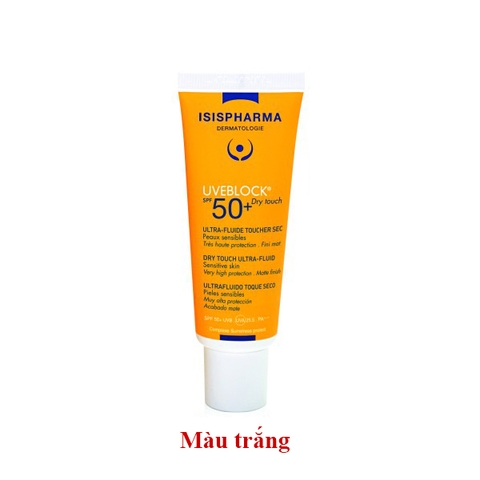 Kem chống nắng ISIS Pharma UVEBlock SPF50+ Dry Touch 40ml - dành cho da dầu, đổ mồ hôi nhiều