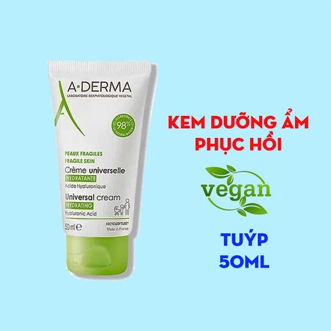 Kem dưỡng ẩm A-Derma Essential Universal Cream 50ml - dưỡng ẩm, phục hồi da