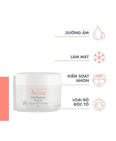 Kem dưỡng ẩm Avene Aqua Cream In Gel 50ml - cho da khô mất nước