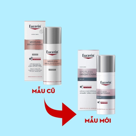 Kem dưỡng trắng da, làm mờ đốm nâu ban đêm Eucerin Spotless Brightening Night 50ml