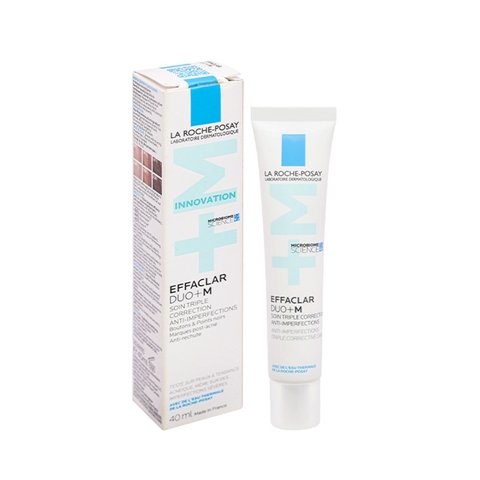 Kem Giảm Mụn, Ngừa Thâm La Roche Posay Effaclar Duo+ M 40ml