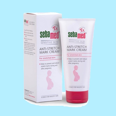 Kem giúp, làm giảm vết rạn khi mang thai và sau sinh Sebamed pH5.5 Anti Stretch Mark Cream 200ml