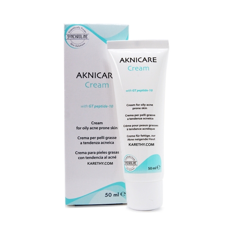 Kem giảm nhờn, giữ ẩm Aknicare Cream 50ml - cho da mụn trứng cá