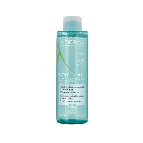 Nước Tẩy Trang A-derma Biology AC Clean Micellar Water 200ml - Cho Da Nhờn Mụn