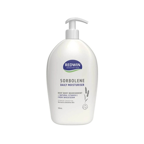 Kem dưỡng ẩm Redwin Sorbolene Daily Moisturiser With Vitamin E 550ml - Cấp và khóa ẩm cho da
