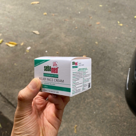 Kem dưỡng ẩm, làm dịu, phục hồi Sebamed Extreme Dry Skin Relief Face Cream 50ml - da khô, da cơ địa