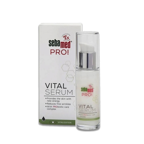 Serum dưỡng ẩm, chống lão hóa Sebamed Pro Vital Serum 30ml