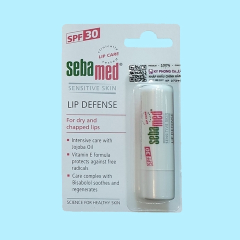 Son dưỡng bảo về chống khô nứt môi Sebamed pH5.5 Sensitive Skin Lip Defense 4.8g