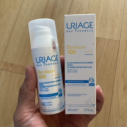Sữa chống nắng Uriage Bariesun 100 Fluide Pro Extreme SPF50+ 50ml - Dạng mỏng nhẹ