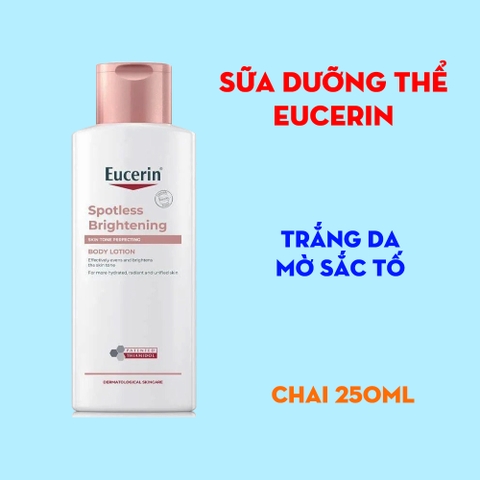 Sữa Dưỡng Thể Trắng Da Eucerin Spotless Brightening Skin Tone Perfecting Body Lotion 250ml
