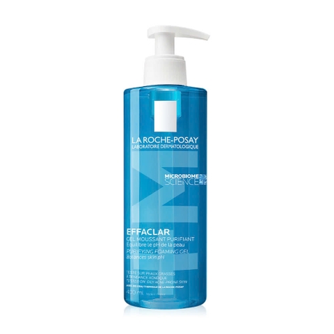 Sữa Rửa Mặt Da Dầu Nhạy Cảm La Roche Posay Effaclar Purifying Foaming Gel 400ml